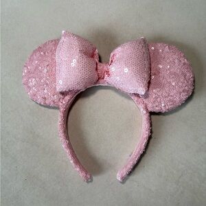 Authentic Disney parks millennial pink minnie mouse ears